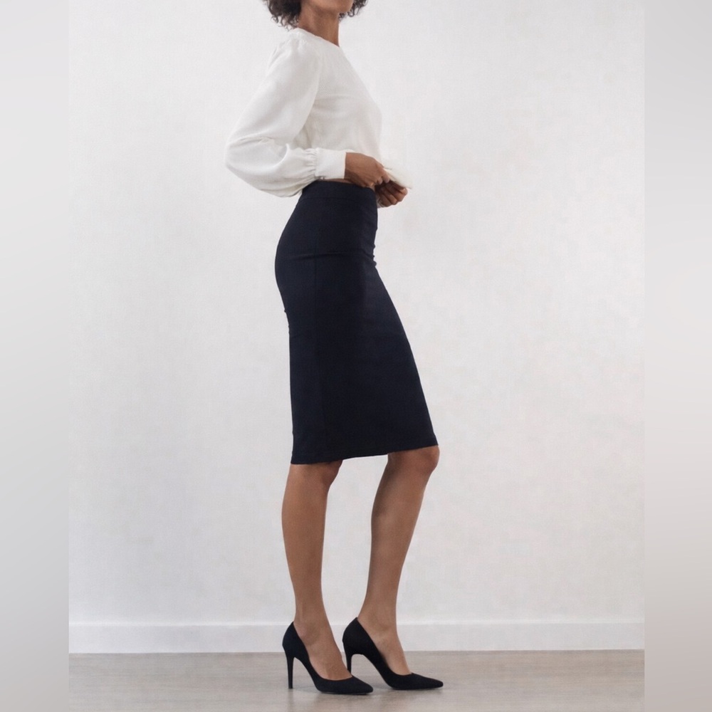AVENUE MONTAIGNE 2-way Stretch Pencil Skirt size 8